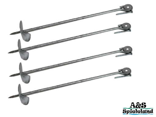 Bodenanker Typ 2 Set 4