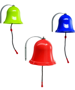 Schiffsglocke Glocke rot grün blau