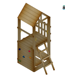 Spielturm CHRIS 2.0 120cm Dach Typ II