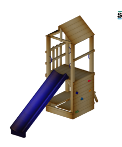 Spielturm CHRIS 2.0 120cm Rutsche
