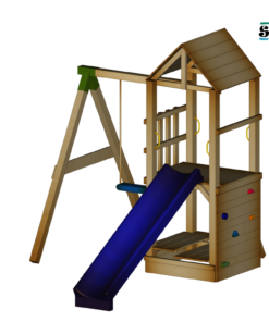 Spielturm CHRIS 2.0 120cm Set 1 Dach Typ II