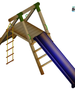Spielturm JUNIOR 2.0 120cm Rutsche 240 cm